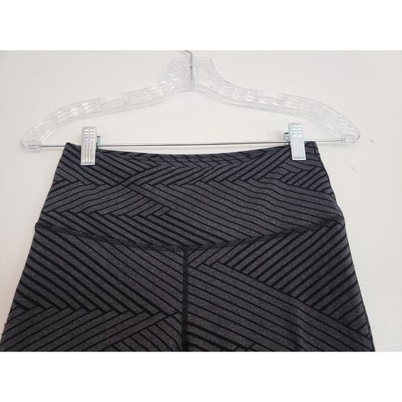 (O5) Prana womens Pants Size S Capris Activewear Leggings Striped Yoga Running - Picture 2 of 6